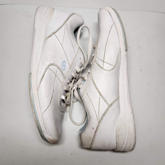 Women's Size 10 White Dexter Bowling Shoes Sneakers Tennis Save $$$ on Rentals - Picture 3 of 8